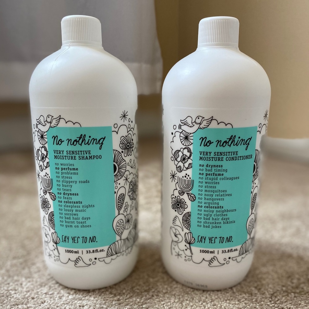Professional shampoo and conditioner